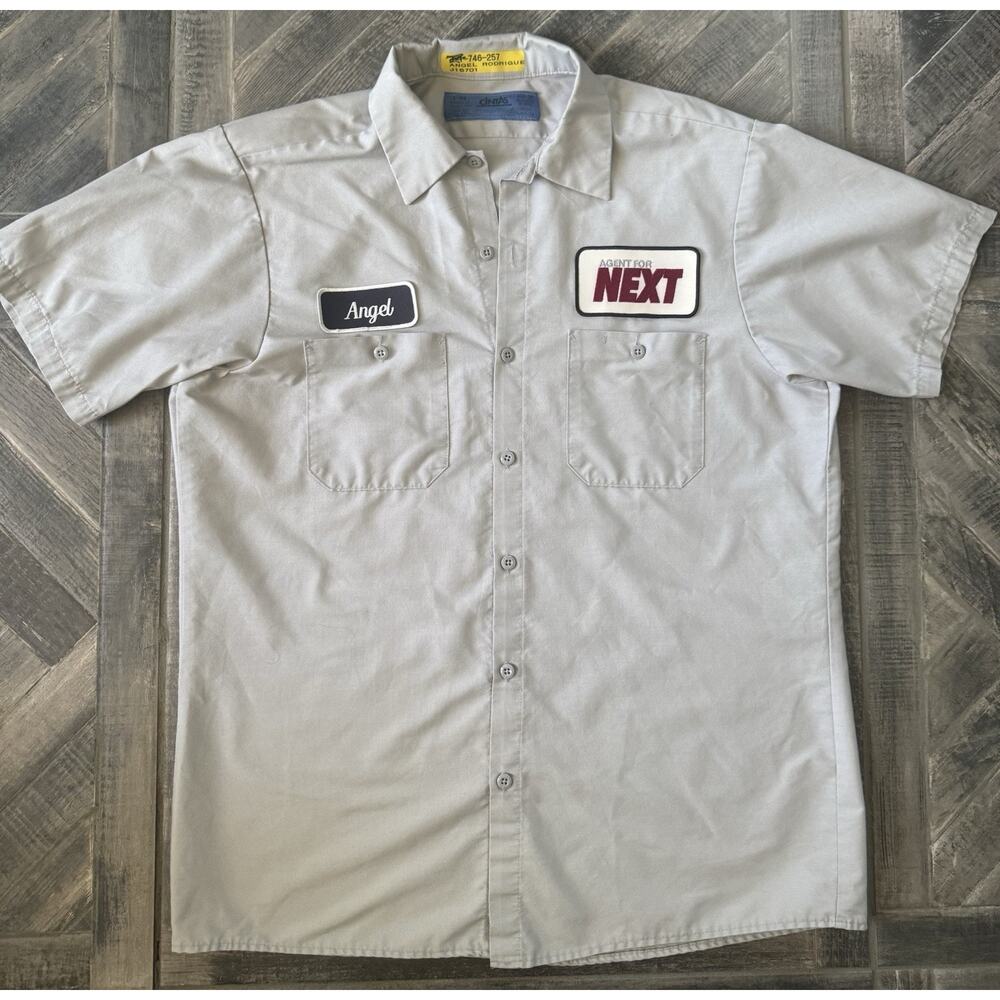 Vintage 1990’s Cintas Work Shirt Anti Racist Action | Size L